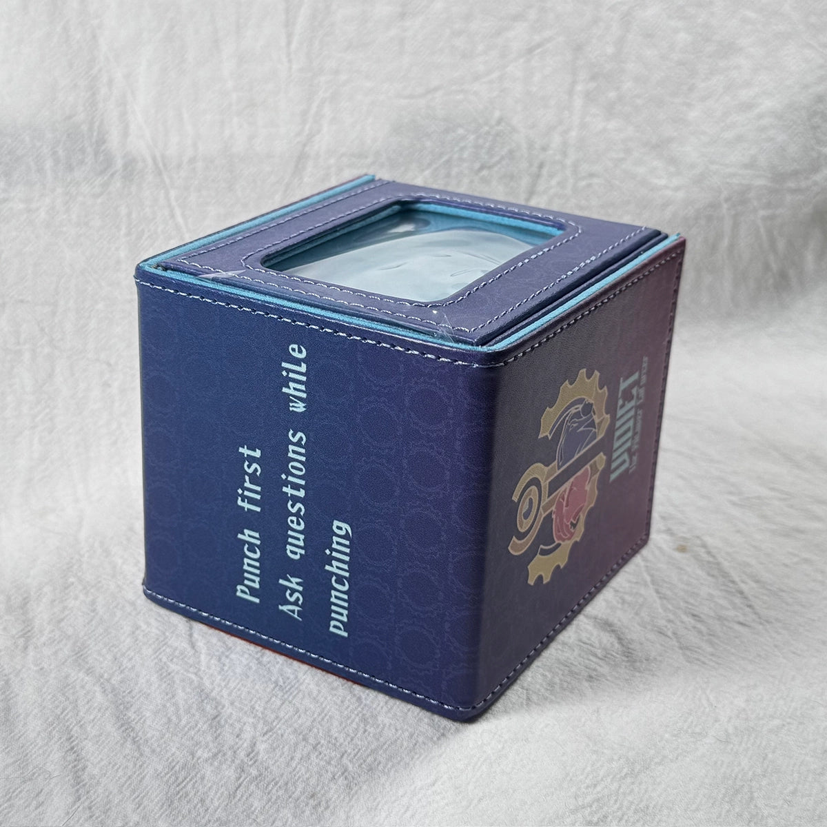 Laogou image: 蔚/符文战场卡盒 皮城执法官蔚卡盒TCG双城之战卡盒英雄联盟卡组收纳4.webp