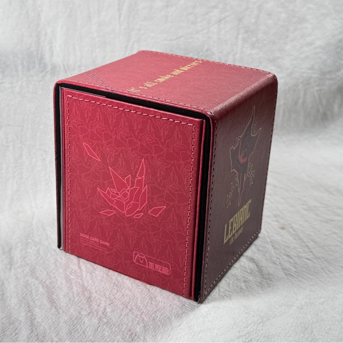 Laogou image: 诡术妖姬/符文战场卡盒诡术妖姬乐芙兰卡盒TCG仿皮盒卡盒英雄联盟卡牌收纳4.webp
