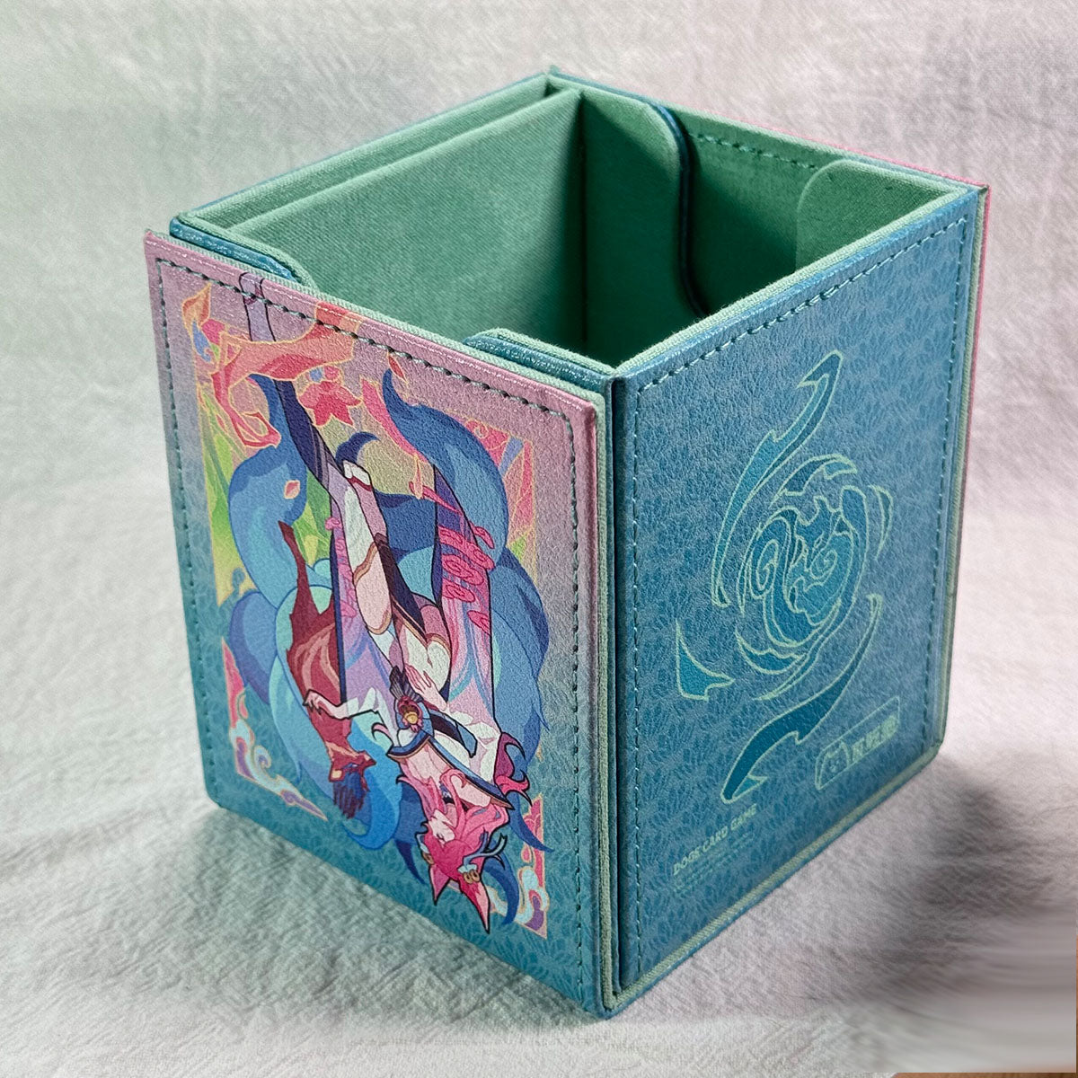 Laogou image: 阿狸/符文战场卡牌盒阿狸卡盒阿狸牌盒收纳TCG英雄联盟卡组收纳5.jpg